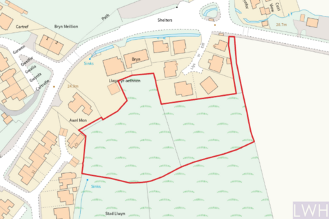 Land for sale - Land adjoining Llys yr Eifl, Croes-Higol Road, Trefor