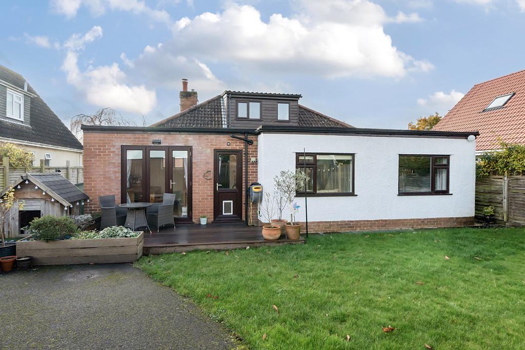 Rear view of property