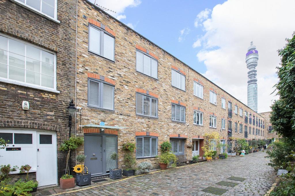 Warren Mews, London, W1T 3 bed mews £7,583 pcm (£1,750 pw)