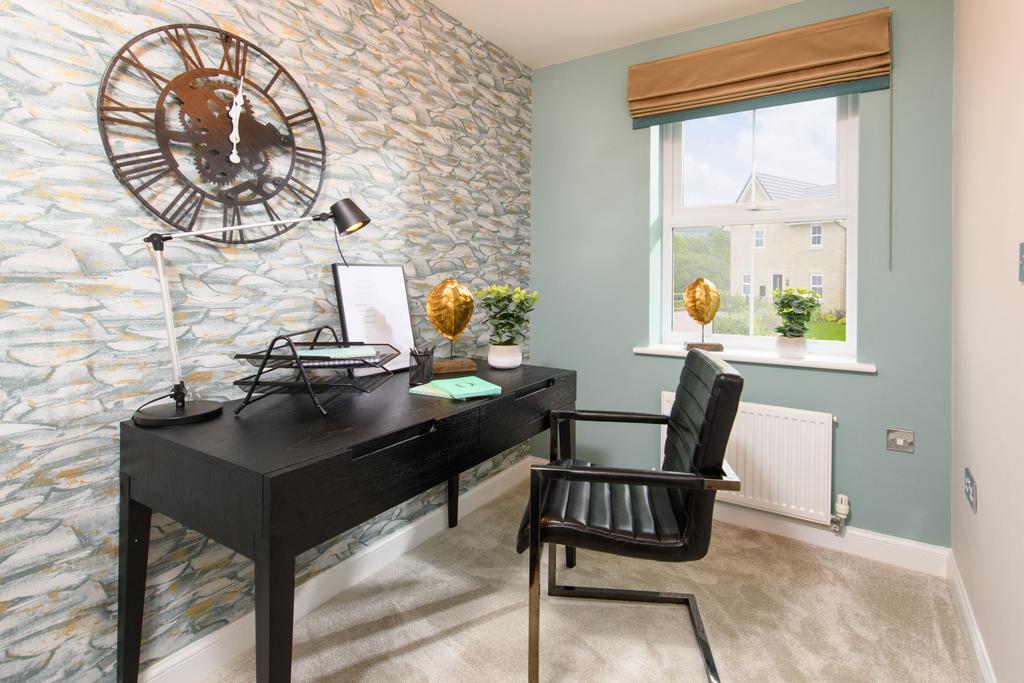 Internal image of the work from home office space