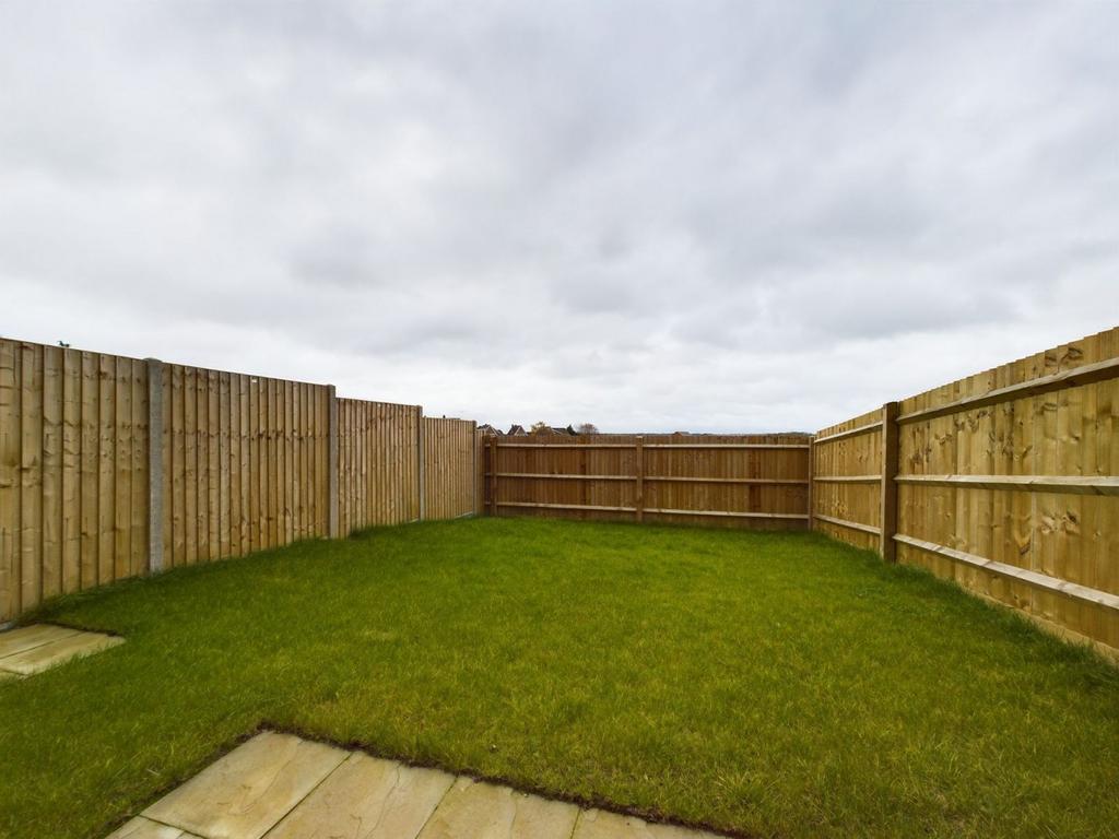 Rear garden