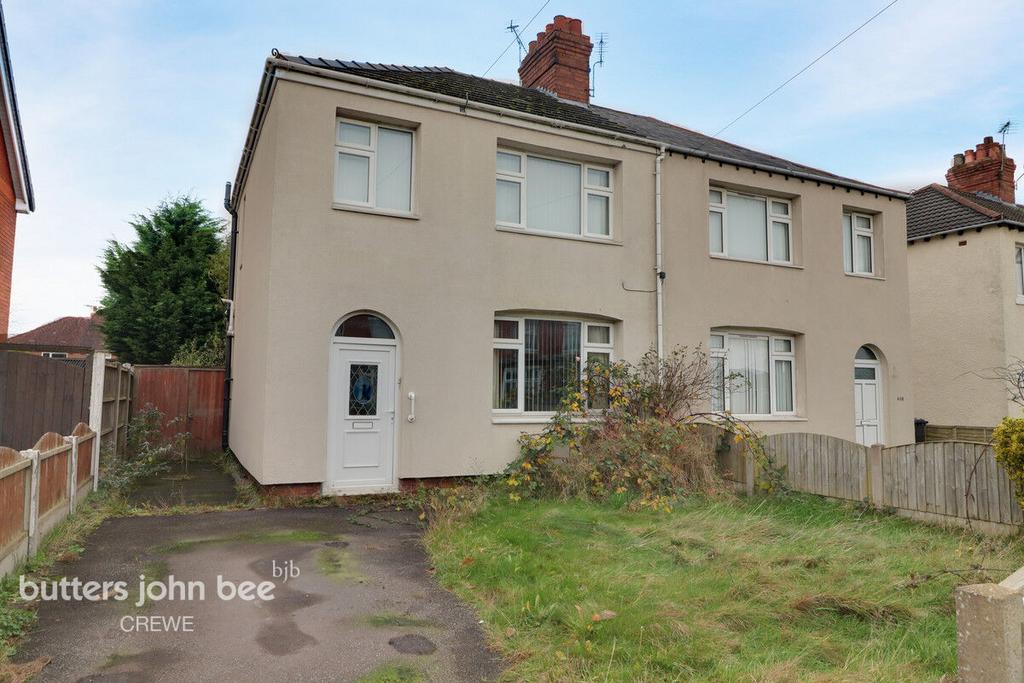 Underwood Lane, Crewe 3 bed semidetached house for sale £99,000
