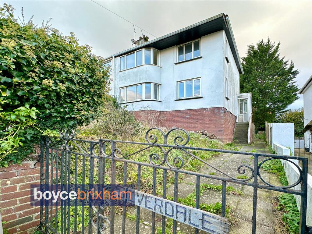 Cudhill Road, Brixham 3 bed semidetached house for sale £285,000