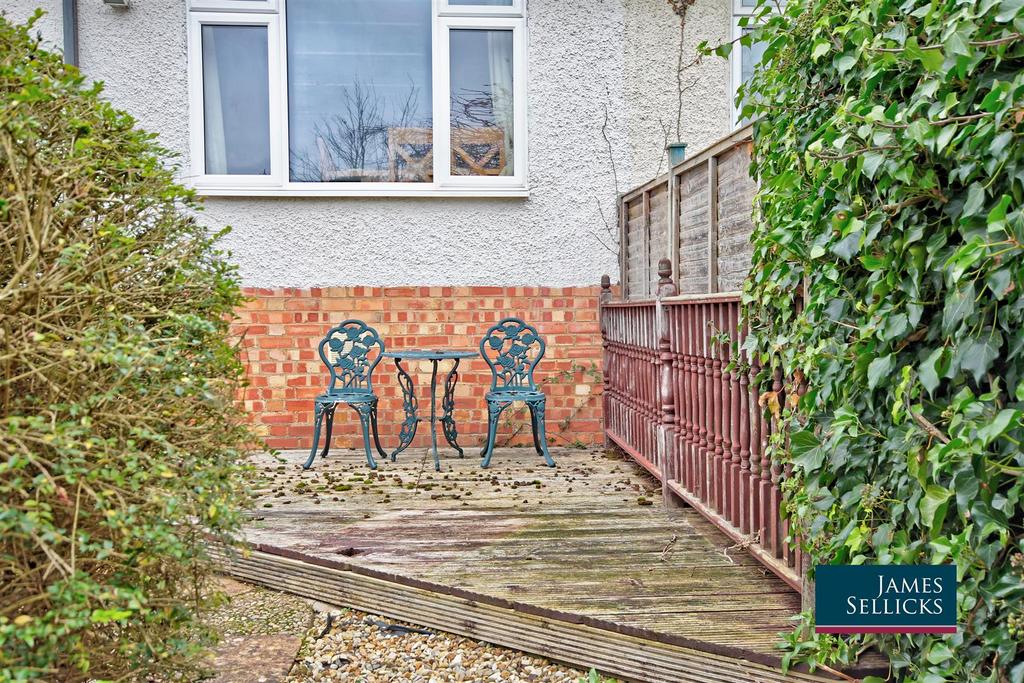 Decked seating terrace