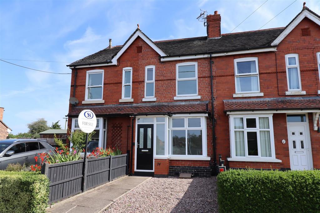 Cemetery Road, Weston, Crewe 2 bed terraced house for sale £200,000