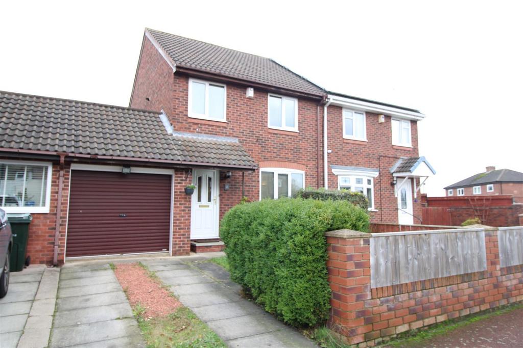 Wesley Way, Throckley, Newcastle Upon... 3 bed semidetached house £