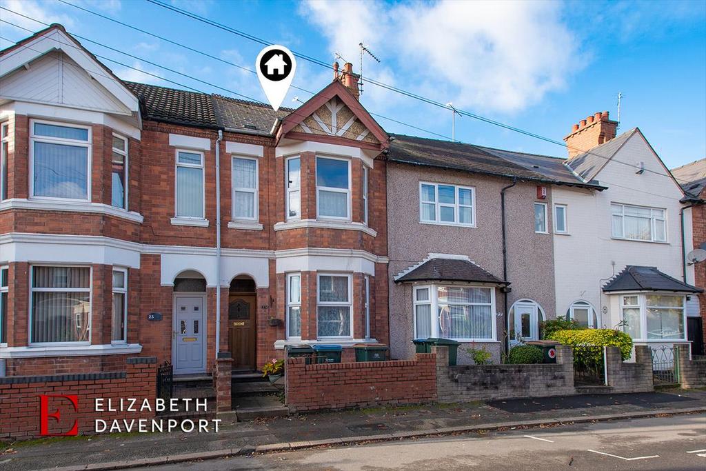 Raleigh Road, Stoke, Coventry 3 bed terraced house for sale £220,000