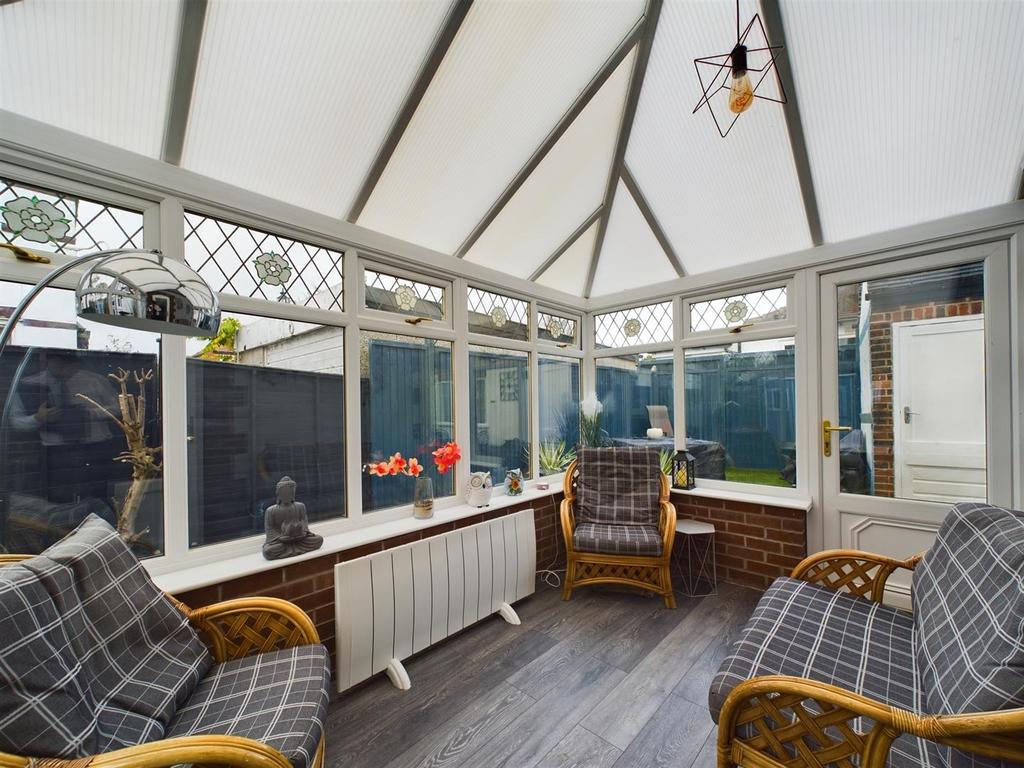 Upvc conservatory: