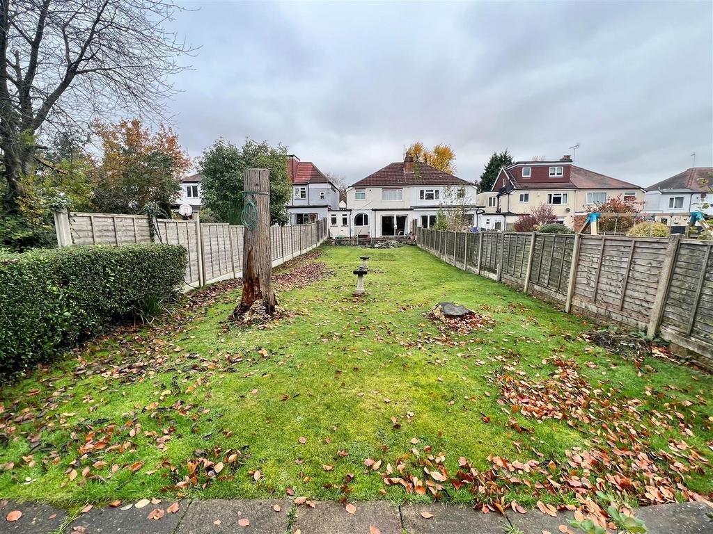 Rear garden