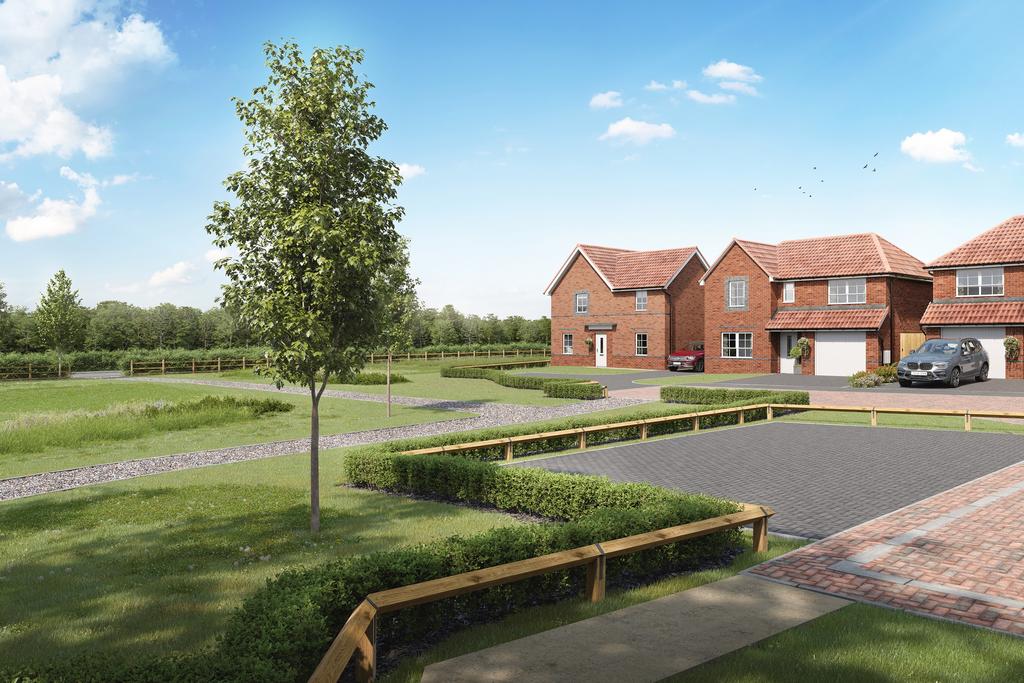 View from plot 15 at Knights View