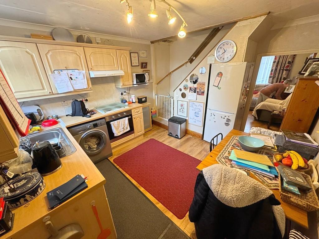 Kitchen from rear hall