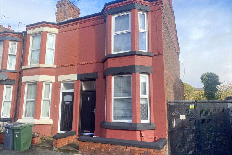 Harcourt Street, Birkenhead, CH41 4JA 2 bed end of terrace house for