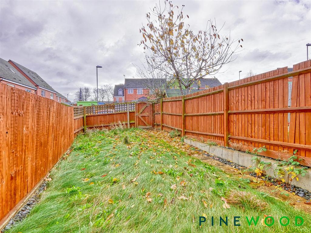 Rear garden
