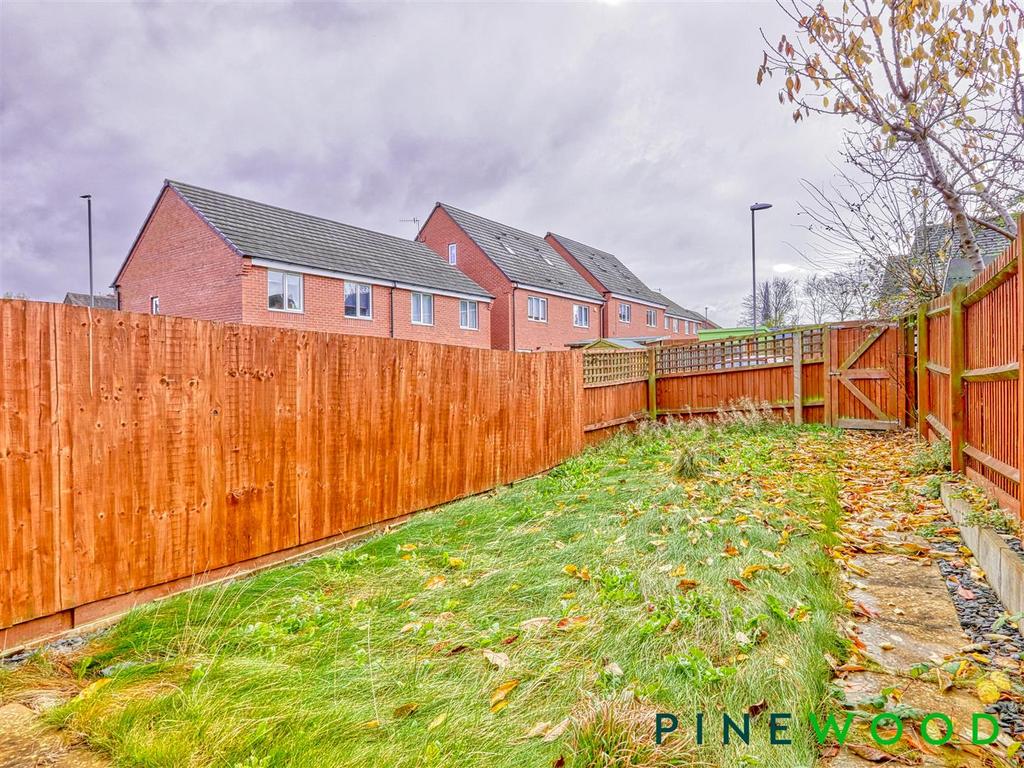 Rear garden