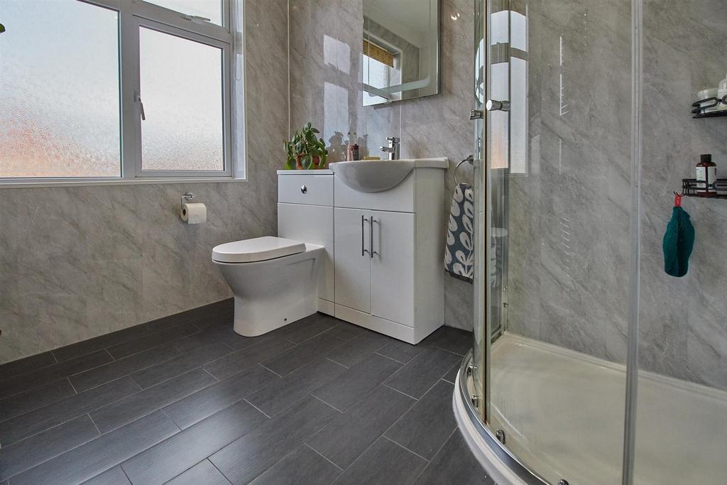 Refitted shower room