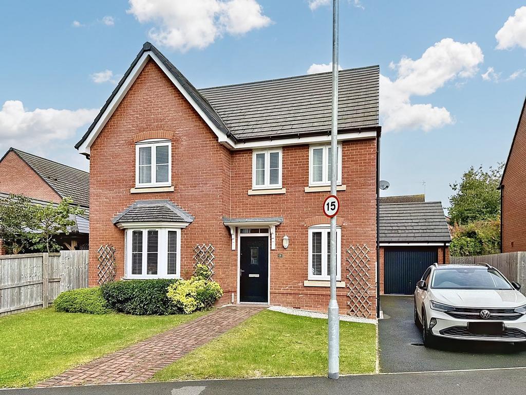 St. Peters Field, Whitestone, Hereford, HR1 4 bed detached house for