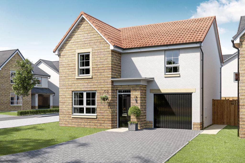 4 bedroom detached Dalmally house type