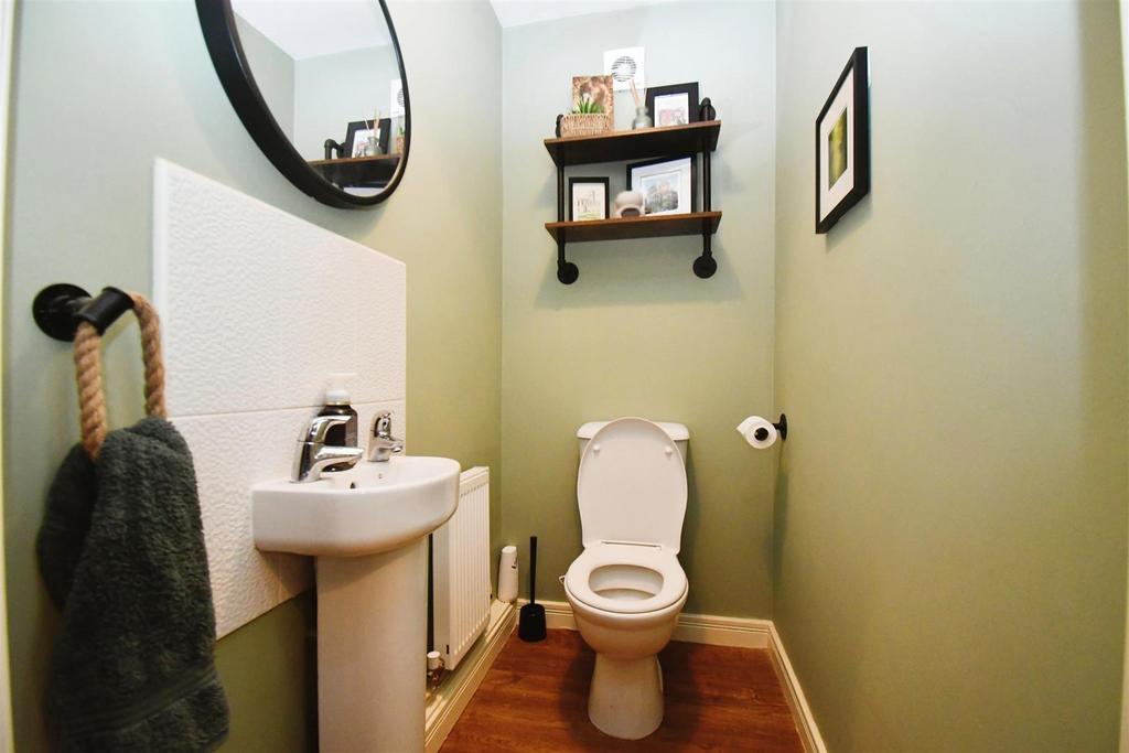 Downstairs cloakroom
