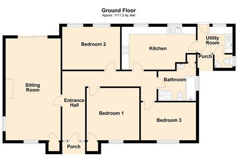 3 bedroom detached bungalow for sale, Clevedon Green, South Littleton, Evesham