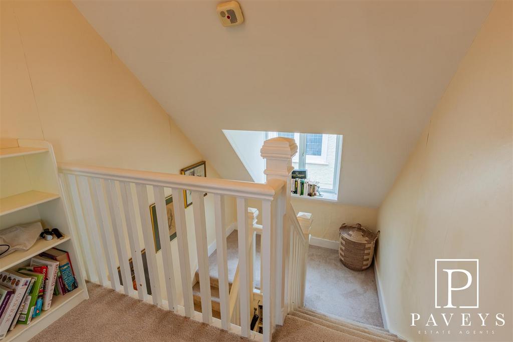 First floor split level landing