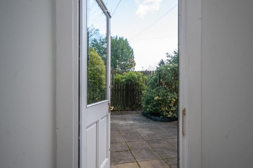 Garden doorway