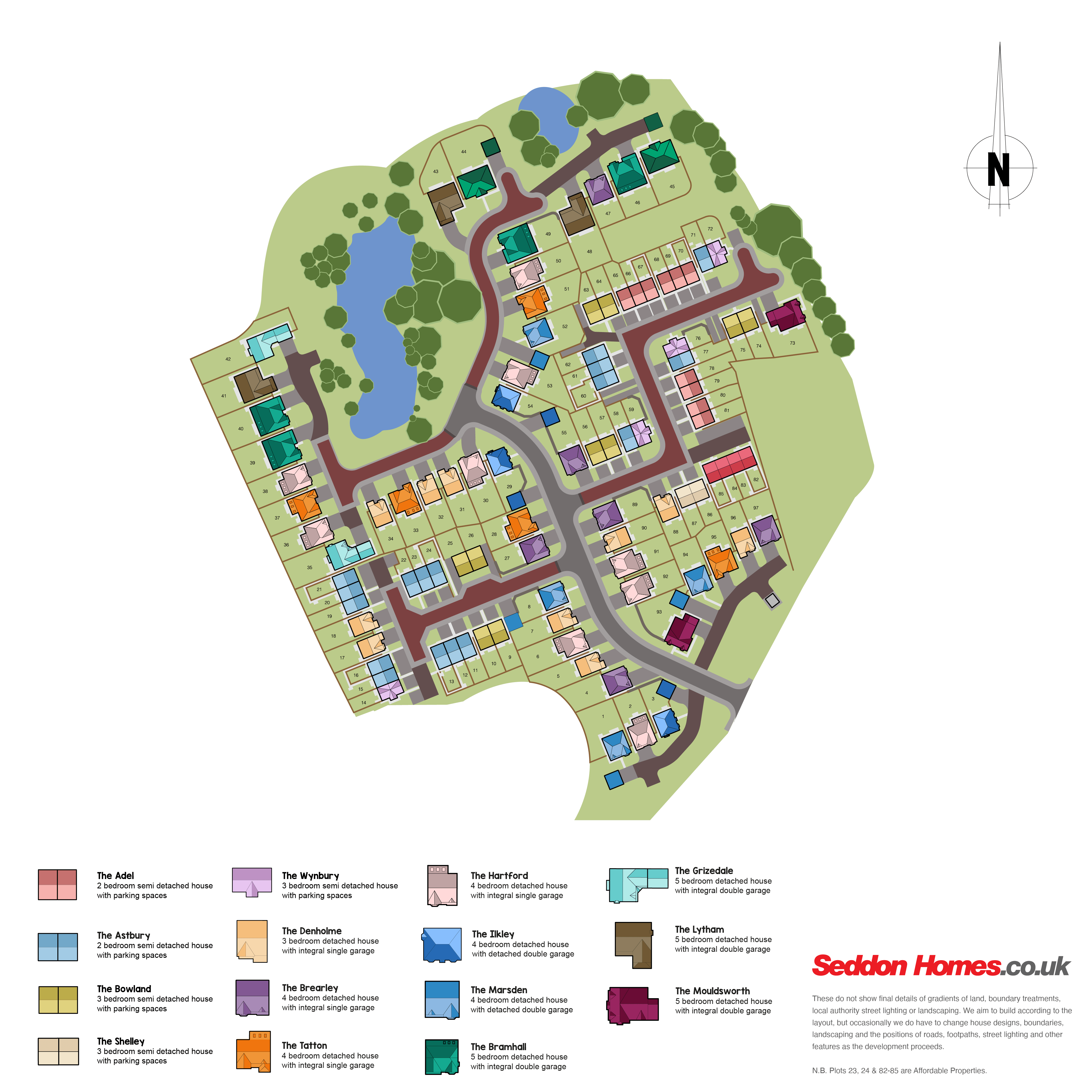Plot 94, The Marsden at The Oaks, Pepper Street, Keele, Newcastleunder