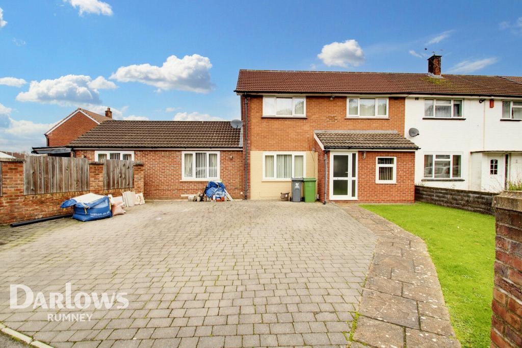 Dickens Avenue, Cardiff 3 bed end of terrace house for sale £285,000