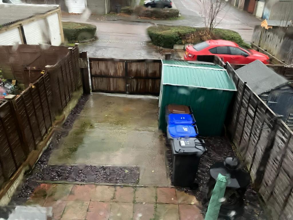 Rear garden