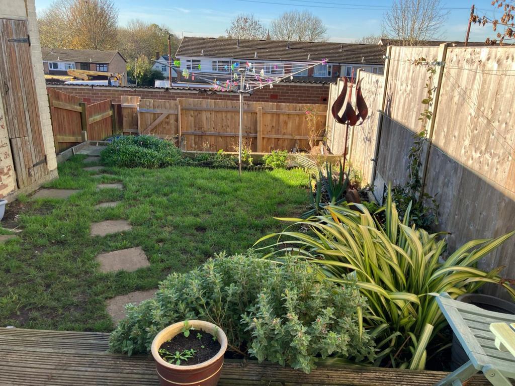 Rear garden