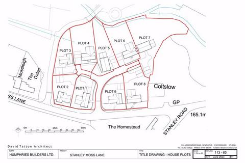 5 bedroom detached house for sale, (Plot 6), Stanley Moss Lane, Stockton Brook, Staffordshire, ST9