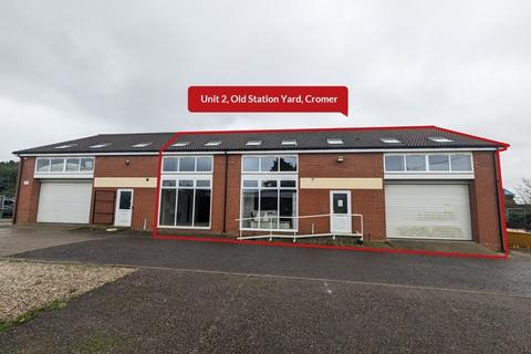 Industrial unit to rent, Unit 2, Old Station Yard, Norwich Road, Cromer, Norfolk, NR27 0HF