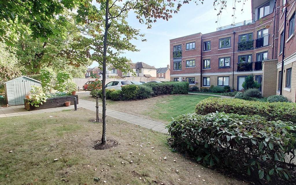 Rear of the property