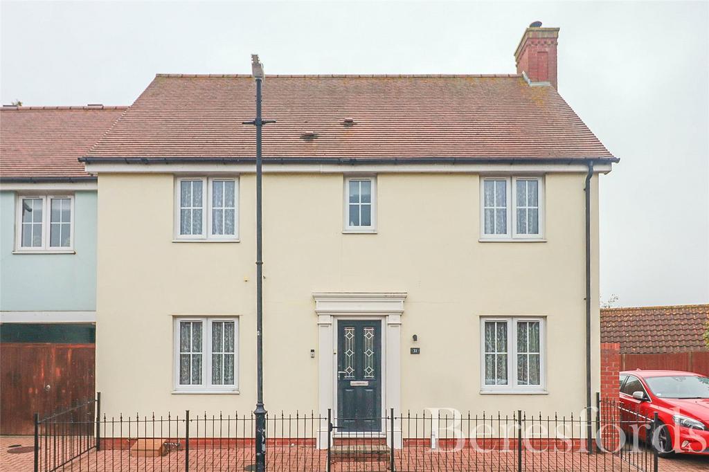 Wilkin Drive, Tiptree, CO5 4 bed link detached house for sale £415,000