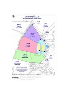 Land for sale - Lot 2C Foxes Lane, West Wellow