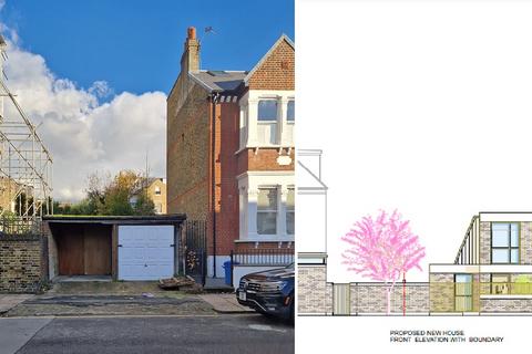 2 bedroom property with land for sale - Freehold site with planning Gayville Road Clapham/Battersea  London SW11 6JN.