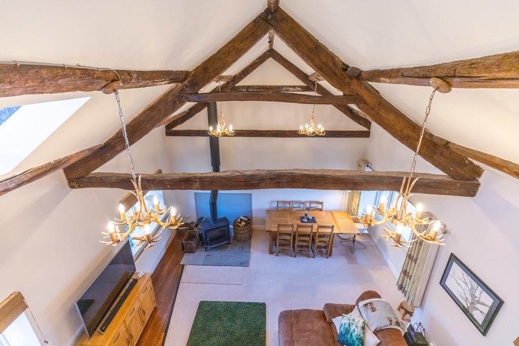 View into Lounge from Mezzanine