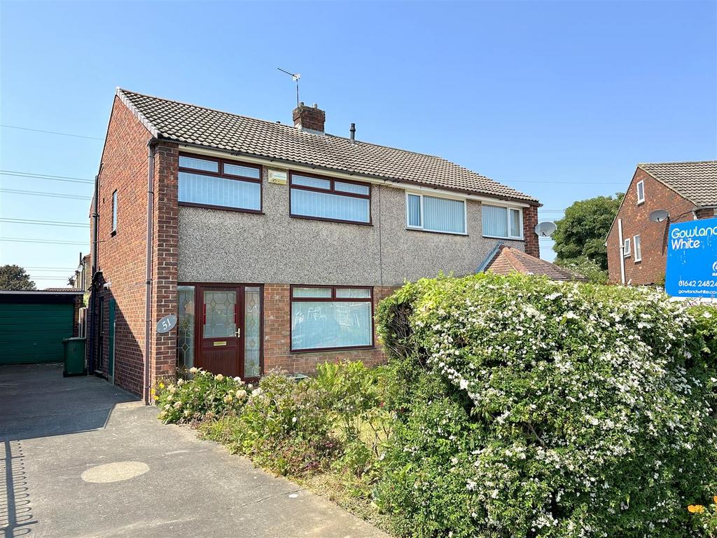 Lingfield Drive, Eaglescliffe, StocktonOnTees TS16 0NU 3 bed semidetached house for sale £