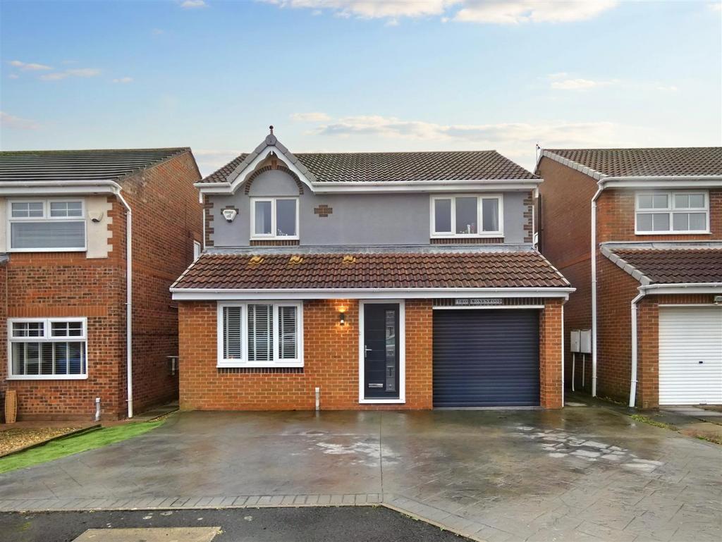 Monks Wood, North Shields 3 bed detached house for sale £360,000