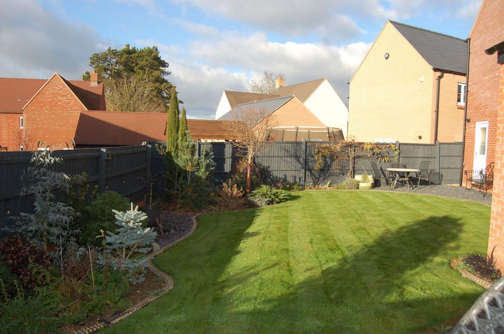 Rear garden