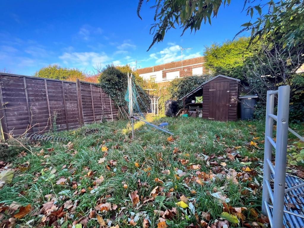 Rear garden