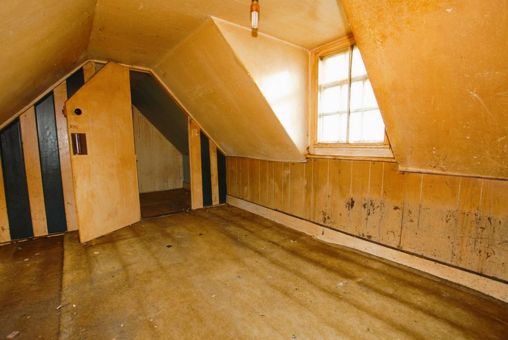 Attic bedroom