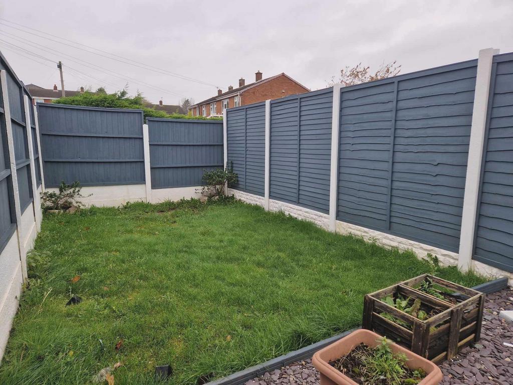 Rear garden