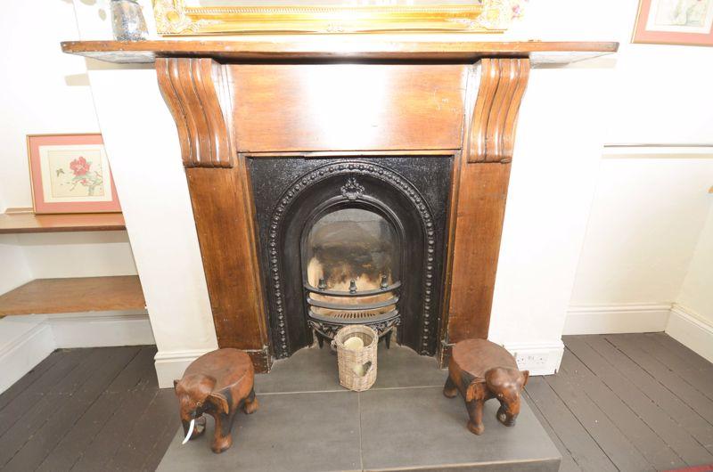 Bedroom fireplace