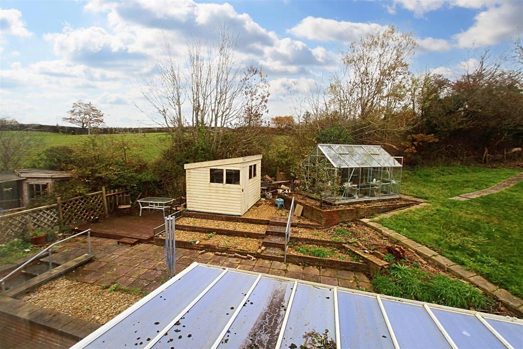 View of garden from Bedroom 2