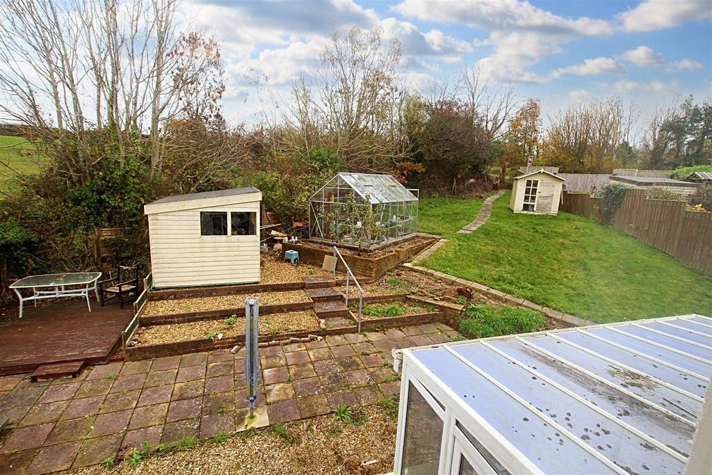 View of garden from Bedroom 1