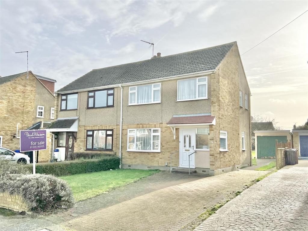 Keene Way, Galleywood, Chelmsford 3 bed semidetached house for sale