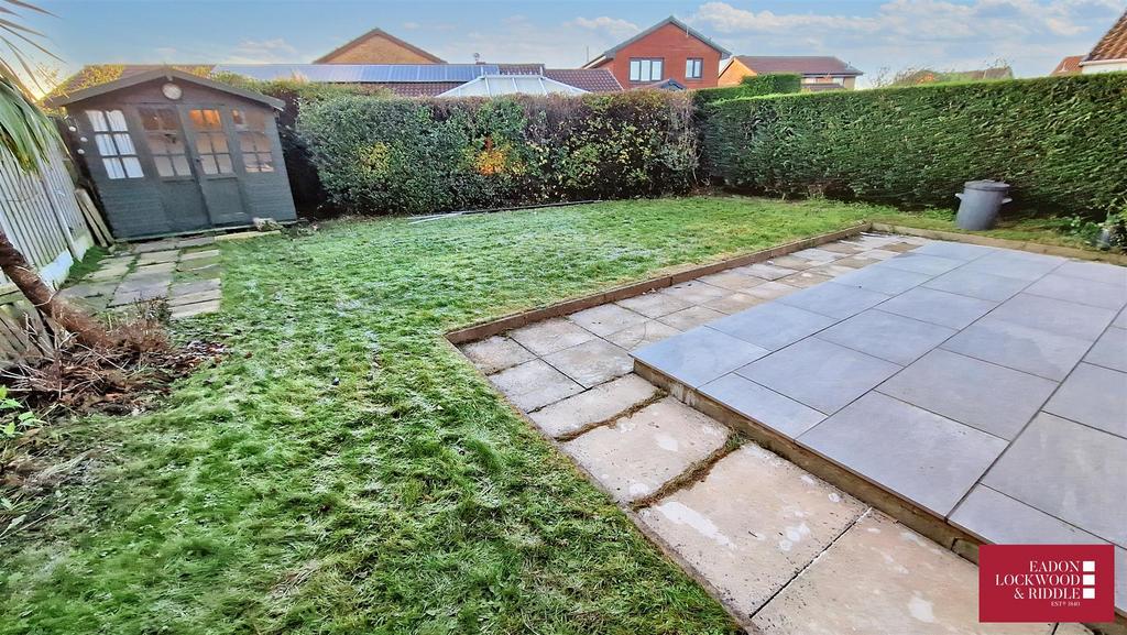 Rear garden