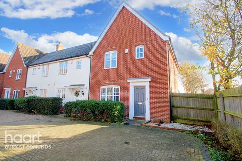 3 bedroom end of terrace house for sale, Blacksmiths Way, Elmswell, Bury St Edmunds