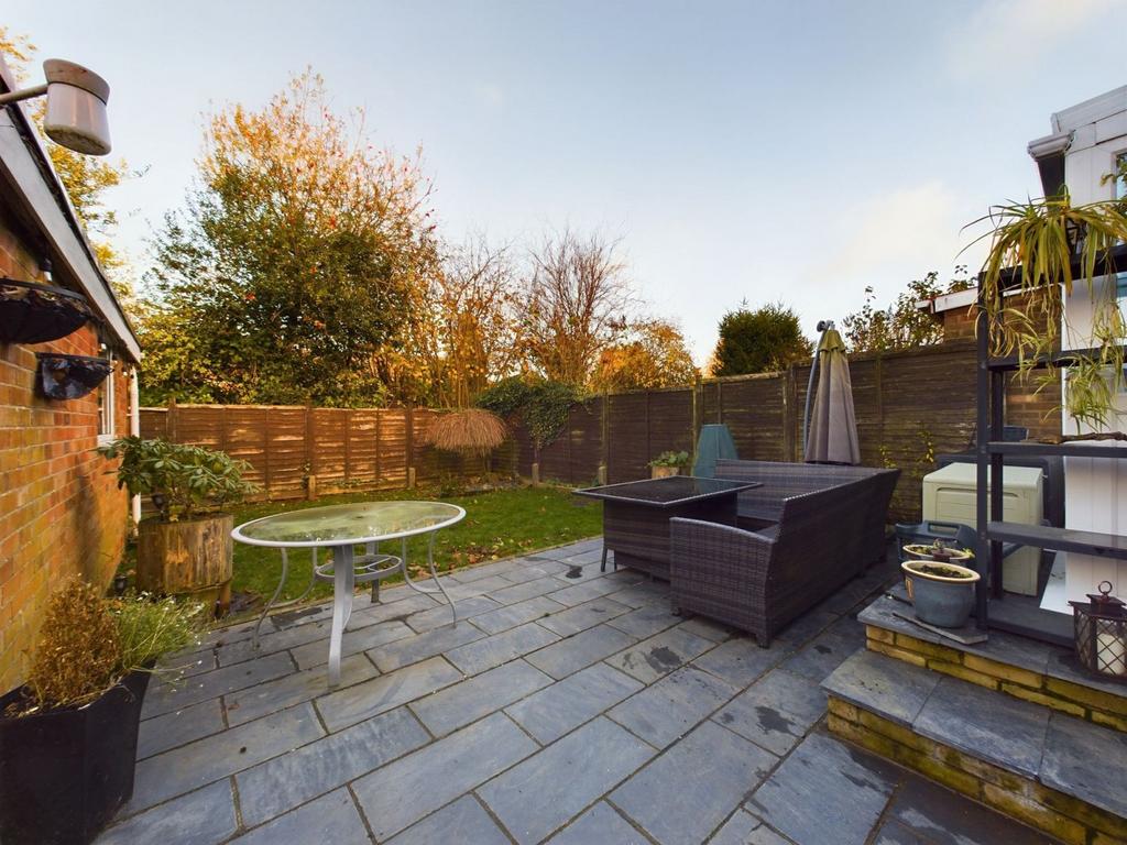 Rear garden