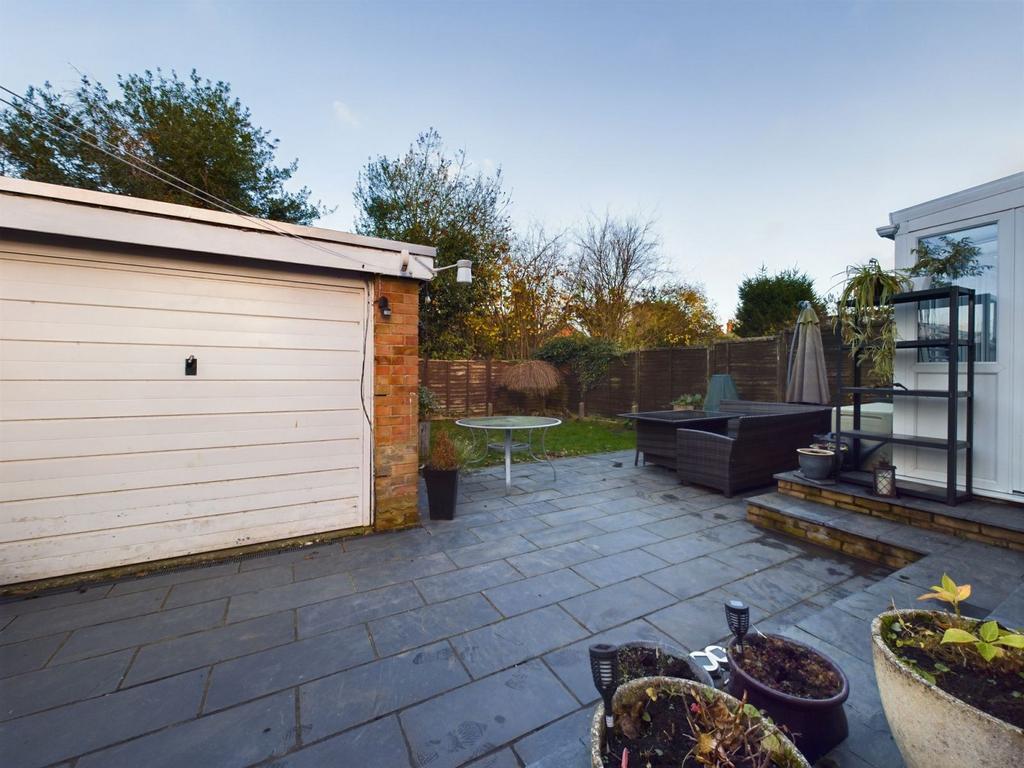 Rear garden